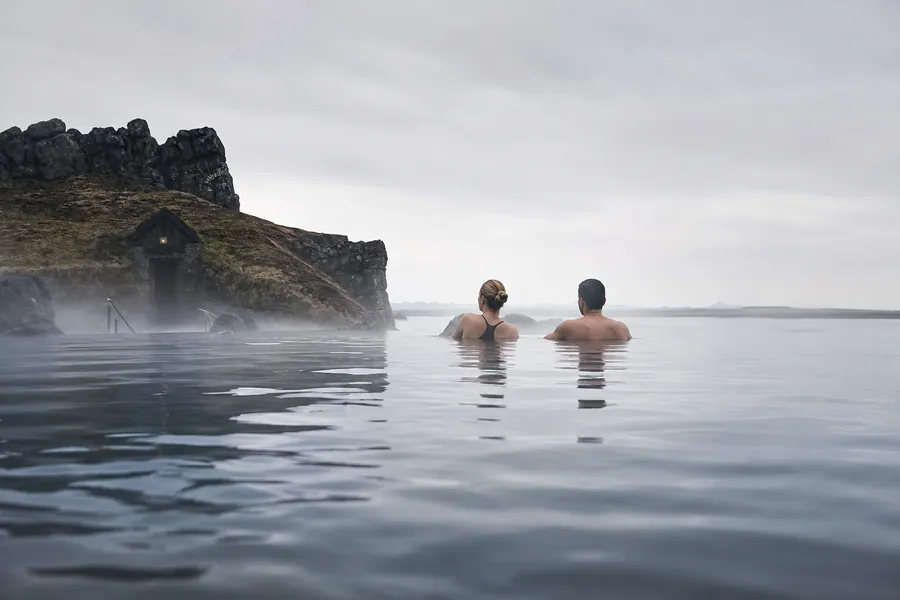Relaxed two to two-and-a-half-hour Sky Lagoon visit